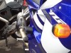 Padací chrániče (spodní, zadní) - Yamaha YZF-R1 '98-'03, bílé